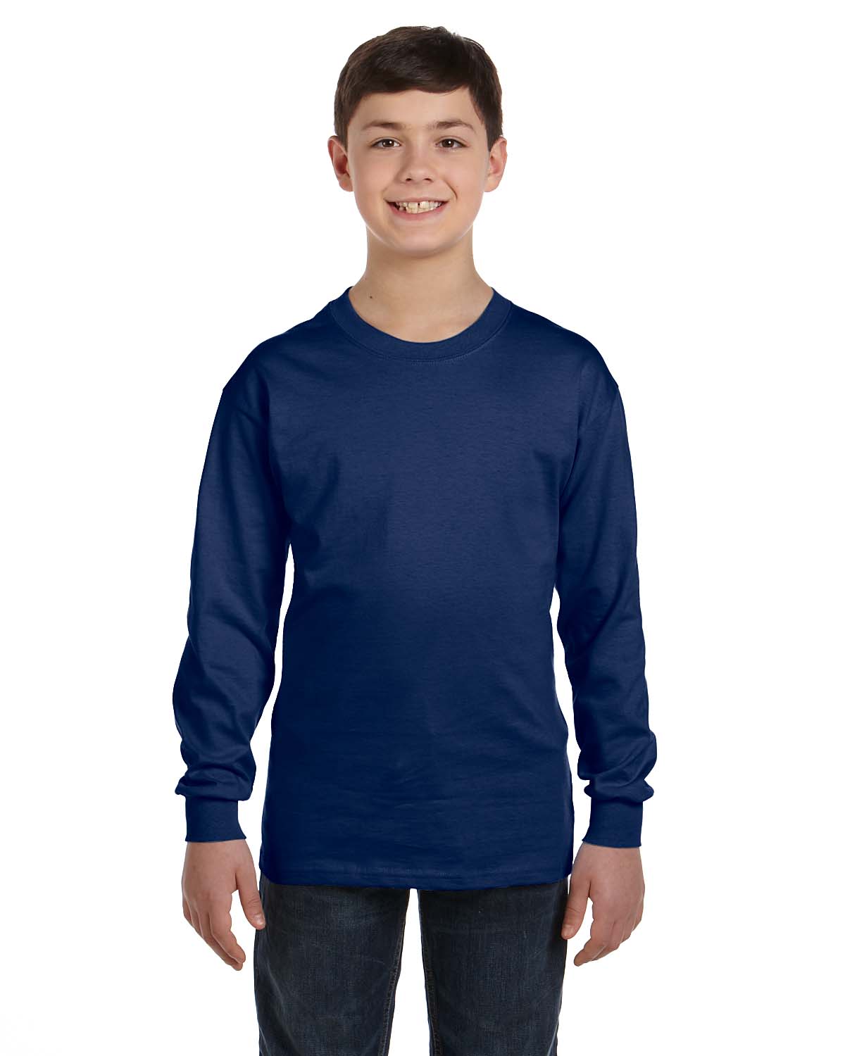 Gildan Heavy Cotton Youth Long Sleeve Tee