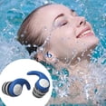 thumbnail image 1 of BKER 1 Pair Of Swimming Adult Ear Plugs Swimming Water Proof Ear Plugs Reusable Silicone Ear Plugs Ear Swimming For Swimming Surfing Shower Sleeping And Water Sports, 1 of 7