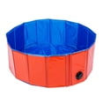 thumbnail image 1 of Piscine Pliable pour Enfants,Piscine Pliable Portable Piscine Pliable Portable Piscine pour Chien Atteindre Plus, 1 of 7