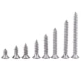thumbnail image 2 of 200pcs M3 Stainless Steel SS304 SelfTapping Screws Pan Flat Truss Head, 2 of 8