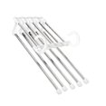 thumbnail image 3 of Portable Clothes Hanger Multifunctional Pants Rack Stainless Steel Trousers Holder Clothes Organizer Storage Rod, 3 of 9