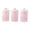 A Pink, variant on Rongfmy Metal Kitchen Canister Set coffee and tea Sugar Storage Jars Containers for A Pink