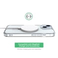 thumbnail image 4 of onn MagSafe Compatible Phone Case (Clear) and Glass Screen Protector with Easy Application Tray for iPhone 17e / iPhone 16e / iPhone 15 / iPhone 14 / iPhone 13, 4 of 10