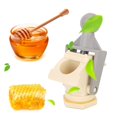 thumbnail image 3 of Keenso Plastic Bee Honey Tap Gate Valve Accessory For Beekeeping Extractor Equipment ND, 3 of 8