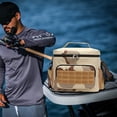 thumbnail image 1 of Tackle Bag Fishing Tackle Bag With Moulded Base Tackle Storage Bags For Anglers For All Your Fishing Gear And Tools, 1 of 9