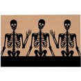 thumbnail image 1 of Yhmxh Bathroom Rugs,Rugs for Living Room,Area Rug Halloween Floor Mat with Terrifying Theme,Skull and Print Decoration,Entrance Door Floor Mat,Entrance Door Carpet Entrance Door Dust Carpet, 1 of 1