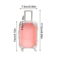 thumbnail image 3 of TIMIFIS un Rangement, Sacs de Rangement Petite Valise Transparente Simulation Casse-Tête Simulation Rangement Mini Voyage, 3 of 8