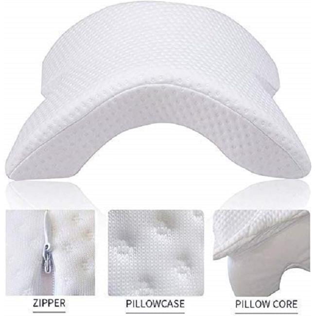 Dr Pillow BK3505 Arch Comfort Mousse à Mémoire de Forme Pillow&44; Blanc