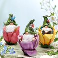 thumbnail image 2 of Hodao Gnomes Decorations for Home Spring and Summer Decorations Indoor Gnome Statuette, 2 of 8