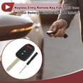 thumbnail image 2 of 3 Buttons Key Shell MLBHLIK6-1T for Honda CR-V 2014-2016 for Honda Fit 2015-2020 Keyless Entry Remote Key Fob, 2 of 7