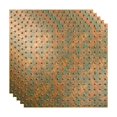 thumbnail image 1 of Fasade Miniquattro Vinyl Ceiling Panel 2ft x 2ft 5 Pack Copper Fantasy Class A Fire Rated, 1 of 5