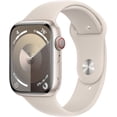 thumbnail image 1 of Refurbished Apple Watch Series 9 Aluminum 41mm A2978 (GPS Only, No Cellular) Starlight (Grade A+), 1 of 1