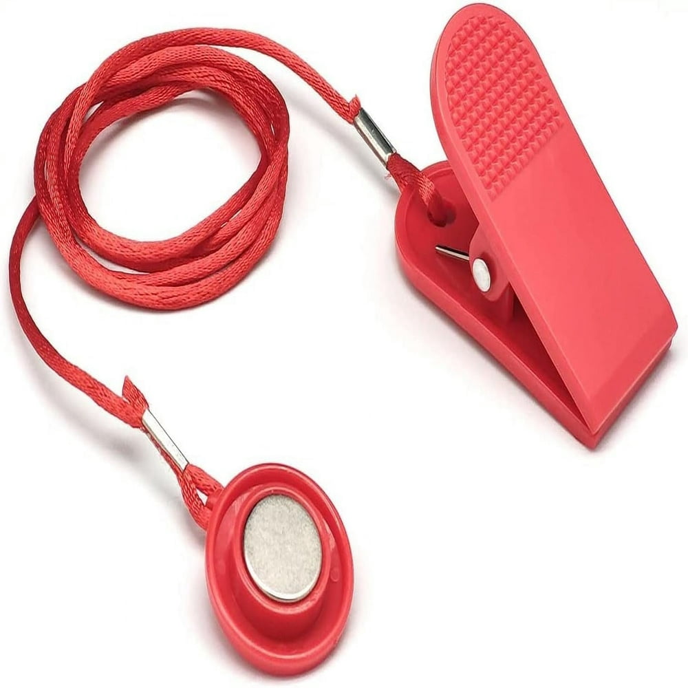 LOVEVER Magnetic Safety Switch Universal Treadmill Magnetic Lock Emergency Stop Treadmill Accessories Suitable for Most Treadmills