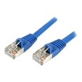 thumbnail image 2 of StarTech.com Câble CAT5e 25 Pieds - Cordon Ethernet Bleu - Blindé - UTP - Câble Patch - RJ-45 (m) à RJ-45 (m) - 25 Pieds - Blindé - CAT 5e - Moulé, Sans Accroc - Bleu, 2 of 2