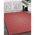 thumbnail image 3 of Ahgly Company Tapis Rectangulaire Lavable en Machine Rouge Transitionnel, 8 Pieds x 12 Pieds, 3 of 7