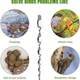 thumbnail image 4 of Bird Reflective Decoration 12 Pack Bird Repellen Rods Patio & Garden,12 X Reflective Bird Repellent, 4 of 9