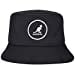 thumbnail image 3 of Kangol Seau en Coton pour Homme, Noir, Moyen, 3 of 10