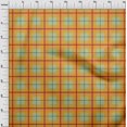 thumbnail image 3 of oneOone Cotton Poplin Light Green Fabric Madras Check Sewing Craft Projects Fabric Prints By Yard 42 Inch Wide, 3 of 4