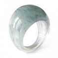 thumbnail image 1 of Plastic Ring Dyed Decorative All Match Resin Ring Acrylic Ring for Woman Man, 1 of 10
