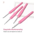 thumbnail image 4 of Knitting Hooks, Soft Grip 5.5mm 10pcs Portable Crochet Hooks Set  for Crocheting Scarves, 4 of 8