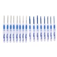 thumbnail image 3 of Ergonomic Crochet Hooks, Ergonomic Design Handle Not Easily Break Knitting Tool Set  For Knitting Beginners For Knitting Enthusiasts Blue, 3 of 8