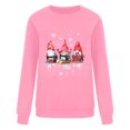 thumbnail image 4 of EGNMCR Chandail en Molleton de Noël Mode Femme Ample Imprimé de Noël Col Rond, 4 of 7