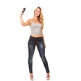 thumbnail image 2 of Cover Girl Jeans Skinny pour Femmes, Adolescentes Ou Grande Taille, Denim Foncé, 2 of 7