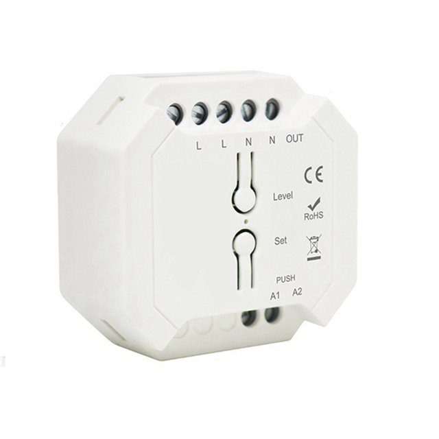 Tuya ZigBee Triac Dimmer LED Controller Smart Dimmer for Dimmable LED Lights Support Smart APP Remote Control A