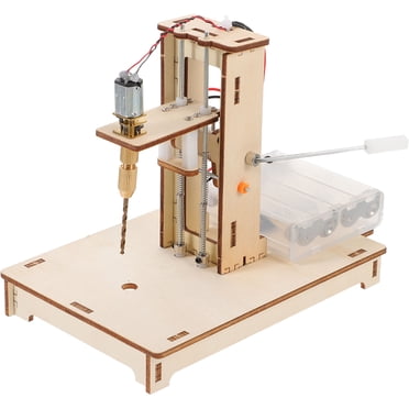 ORDDIART DIY Mini Drill Press Kit 1 Set Miniature Drill Press for Travel Compact Shape Electric Drill Set