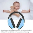 thumbnail image 3 of Cache-oreilles de Protection Auditive pour Bébé, Casque Pliant Professionnel Durable et Confortable pour Enfants avec Réduction du Bruit, Boîtier Léger en ABS pour Match de Football Bleu, Jaune, 3 of 7