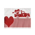 thumbnail image 1 of Kitchen Placemat Valentine'S Day Placemats Red Check Placemats 30X45Cm For Table Decoration Valentine'S Day Waterproof Table Placemats For Indoor Kitchen Decoration Dinner, Kitchen Placemat, 1 of 8