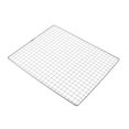 thumbnail image 3 of S SERENABLE Barbecue Wire Mesh Stainless Steel BBQ Grill Mat Multifunction 26 x 32cm, 3 of 6
