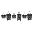 thumbnail image 3 of Ruiboury Foldable Shopping Trolley Bag Multifunctional And Fashionable Wide Application Rose printing 3Set, 3 of 6