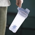 thumbnail image 1 of Protein Shaker Bottle 700ml | Leakproof ABS Plastic | Blue, Gray, Pink, Yellow | Handheld Fitness Sports Mixer Cup with Scale, 1 of 7
