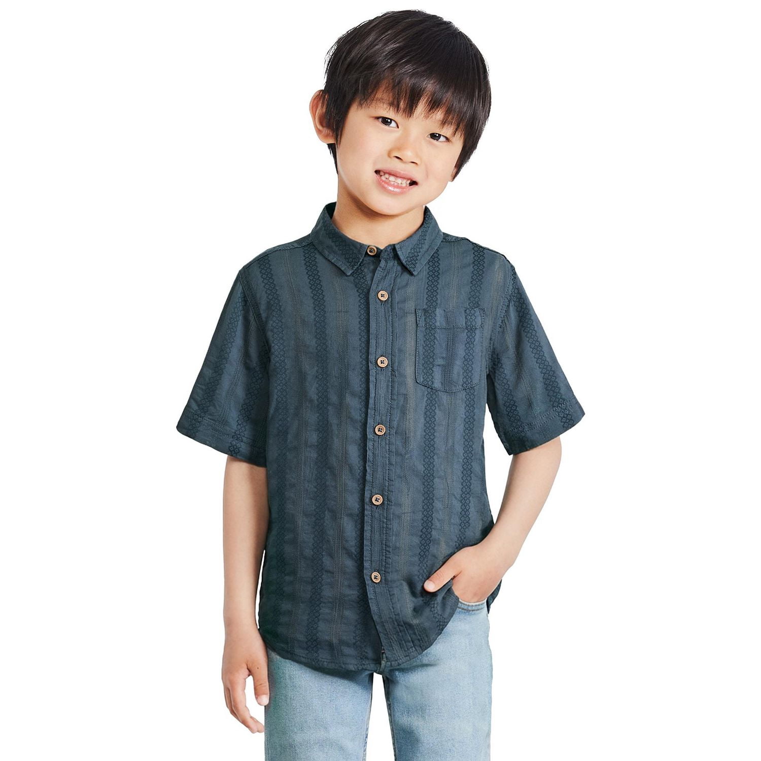 George Boys' Two Piece Woven Shirt Set