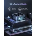 thumbnail image 4 of ULTIMEA Décodage 4K & Projecteur HDR 10, Projecteur Bluetooth WiFi 6 700 ANSI Lumens, Polyvalent OS, Évitement d'Objet, Adaptation d'Écran, Mise au Point Automatique 3S + Projecteur Intelligent 6D Keystone pour iOS, Android, 4 of 8