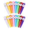 thumbnail image 1 of 48 Pcs Kazoos en Plastique 8 Instrument de Musique Coloré, Bon Compagnon pour Guitare, Ukulélé, Violon (48 Pcs), 1 of 7