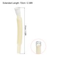 thumbnail image 2 of Unique Bargains Plastic Drain Pipe Expandable Sink Tubing Flexible Drainage Pipe White 2 Pack, 2 of 5