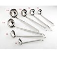 thumbnail image 4 of Rongfmy Ladle -Stainless Steel Long Handle Soup Spoon With Hanging Hook Kitchen 12cm, 4 of 9
