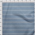 thumbnail image 3 of oneOone Georgette Viscose Fabric Ogee Ikat Decor Fabric Printed BTY 42 Inch Wide, 3 of 4