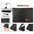 thumbnail image 4 of Sac Ignifuge et Imperméable pour Documents, Coffre-Fort pour Argent, Pochette de Protection pour Dossiers Secrets, 4 of 8