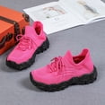 thumbnail image 4 of Dakaela Chaussures de Marche pour Femmes à Enfiler Espadrilles de Course Tennis 2025 Mode Décontractée Chaussures pour Femmes Rose 8.5, 4 of 8