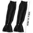 thumbnail image 2 of Fashionable Lace Arm Covers for Women Sun Breathable Stretchy Long Sleeve Pearl Ribbon Silk Accessory, 2 of 5