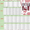 thumbnail image 3 of Pyjamas de Noël Assortis pour la Famille, Pyjamas de Noël pour Enfants, Imprimé de Noël 2024, Pull à Manches Longues Décontracté, Col Rond, Chandail à Capuchon pour Enfants, Pyjamas de Noël pour Famille, Taille Enfant : 8y, 3 of 4