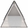 thumbnail image 3 of vidaXL Rabbit Cage Anthracite 201.5x80.5x71 cm Galvanised Steel, 3 of 4