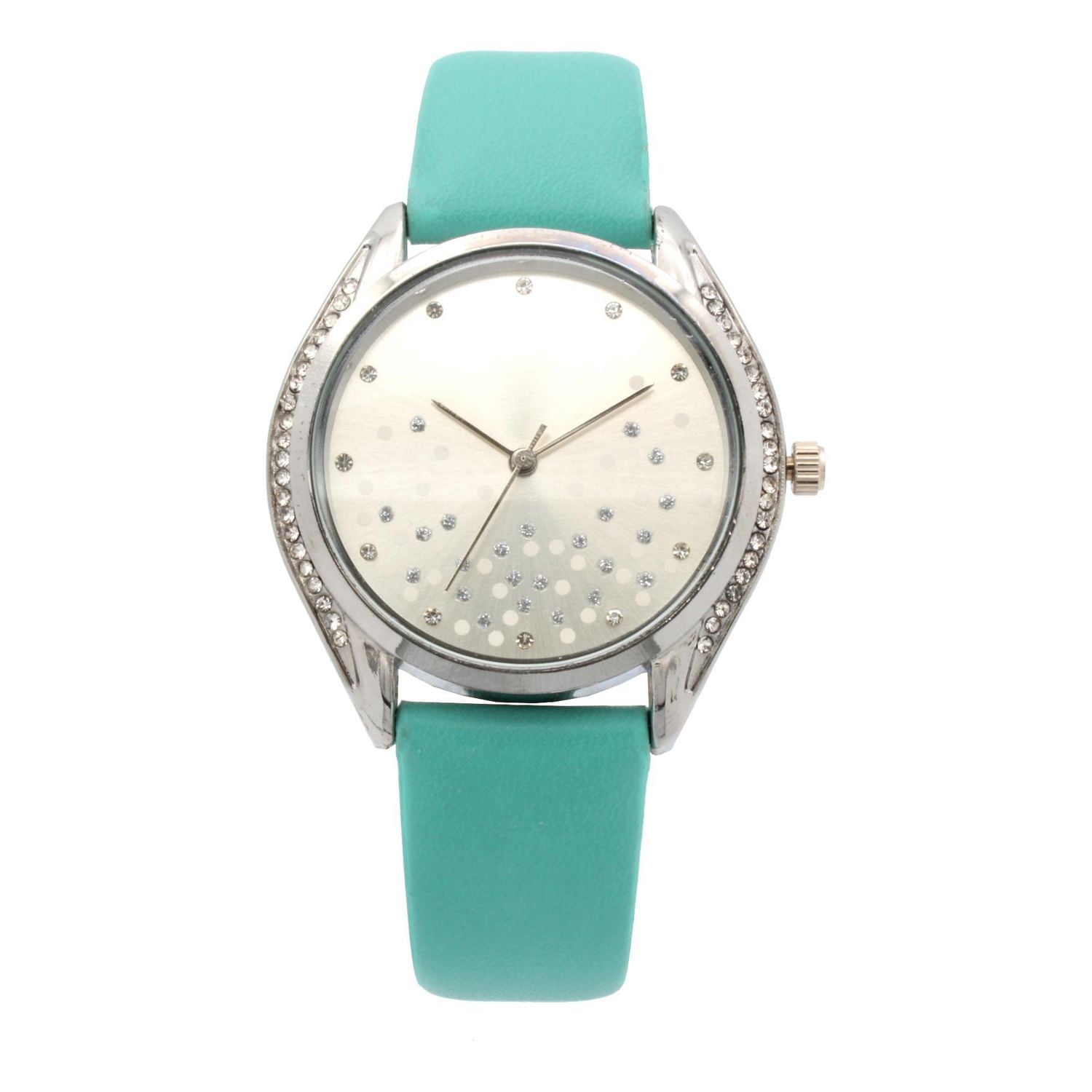 Montre avec bracelet turquoise et collier pour femme