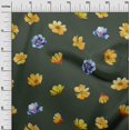 thumbnail image 2 of oneOone Cotton Poplin Fabric Flower Watercolor Decor Fabric Printed BTY 56 Inch Wide, 2 of 4