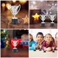 thumbnail image 3 of KAKOWELY small trophy 6pcs Small Trophy Model Handheld Plastic Trophy Prop Winner Reward Trophy Adornment3.23"X1.97"X1.77", 3 of 5