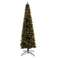 thumbnail image 1 of Sapin de Noël pré-éclairé, de 9 pieds de haut, Dustin Holiday Time – Vert, 1 of 5