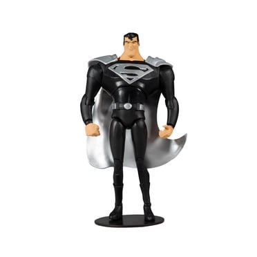 McFarlane Toys - DC Multiverse - Superman Variante du costume noir (Superman: La série animée) Figurine